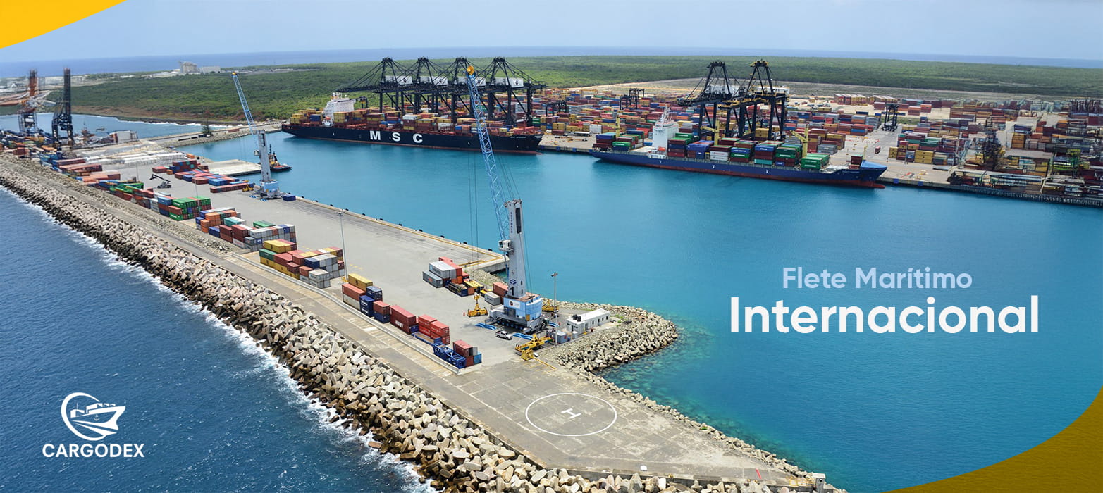 Flete maritimo internacional